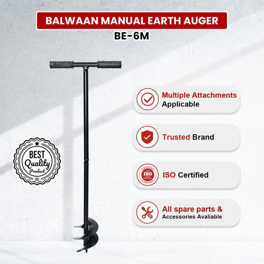 Balwaan Manual Earth Auger 6 Inch | BE-6M