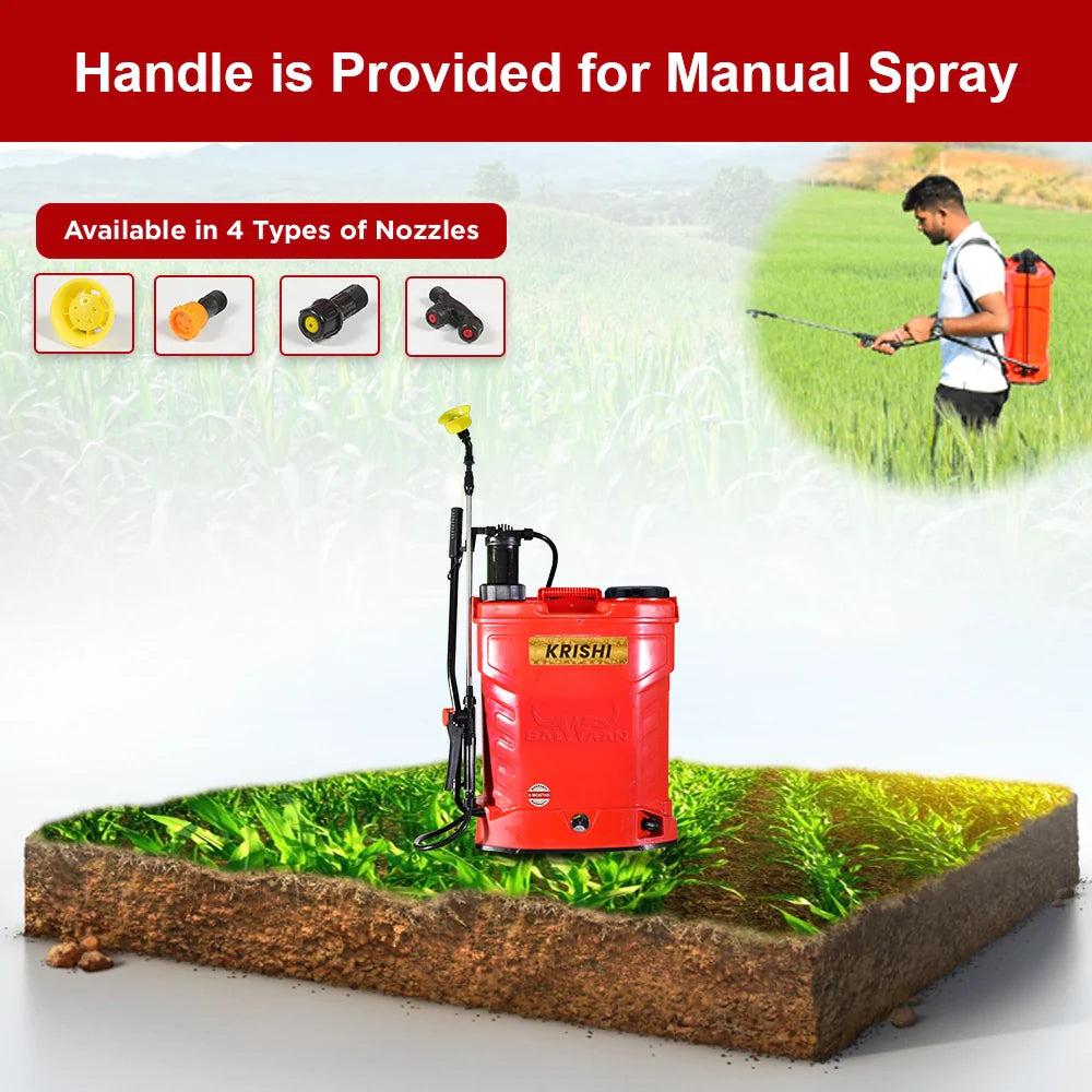 Balwaan 2in1 Single Motor Battery Sprayer | 12x8 | BS-21