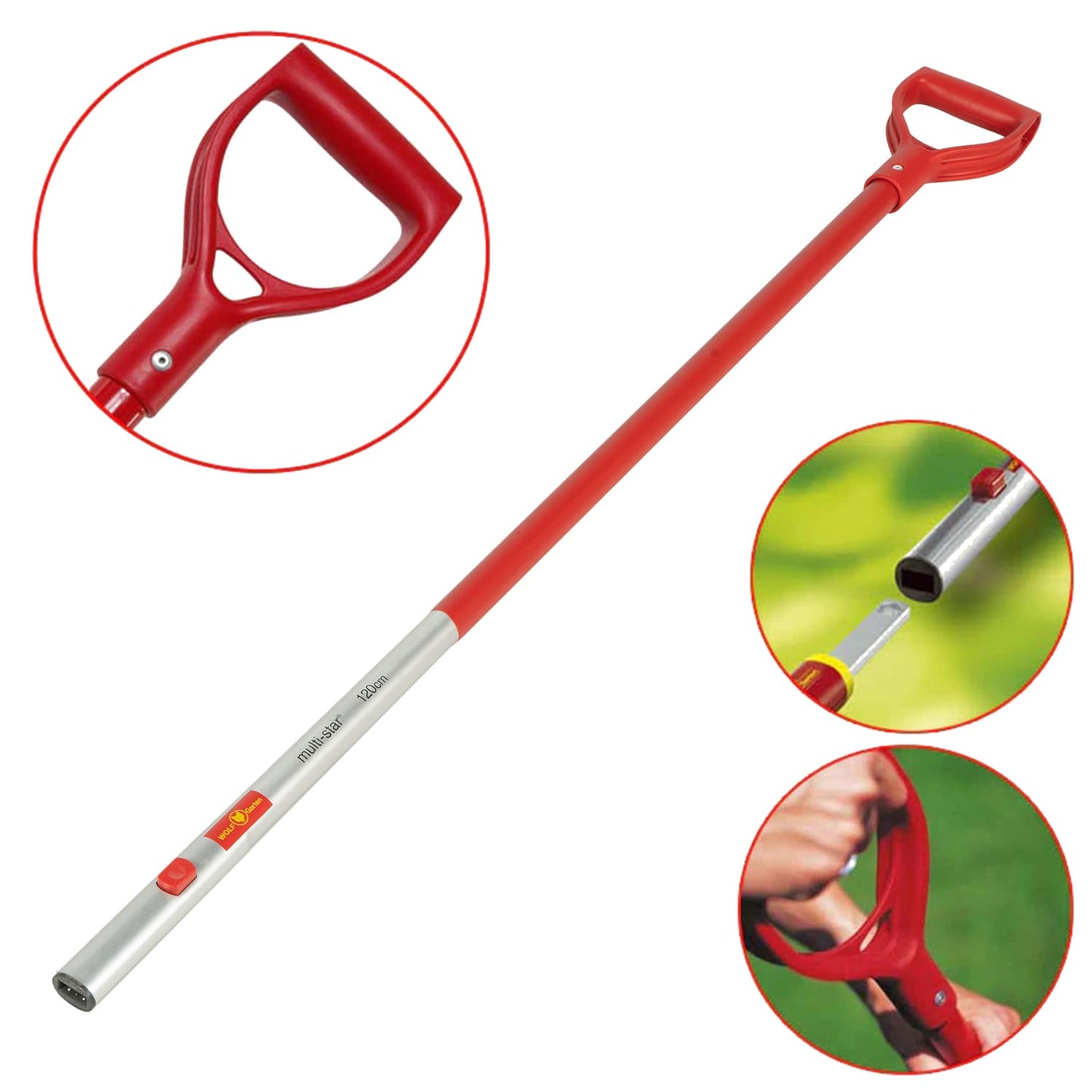 Wolf Garten Aluminium D-handle | ZM-AD 120