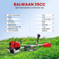 Balwaan 35cc Sidepack Brush Cutter 4 Stroke