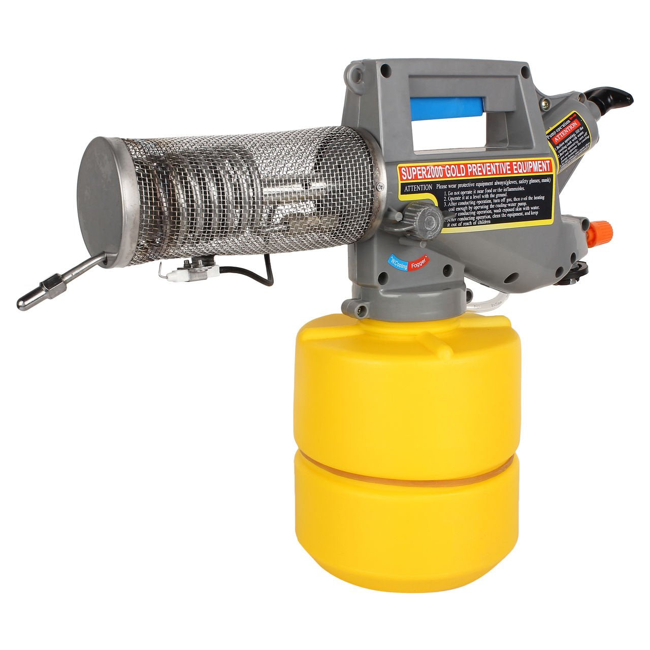 RajAgro Super-2000 Gold 2L Yellow Fogging Machine For Outdoor Fogging